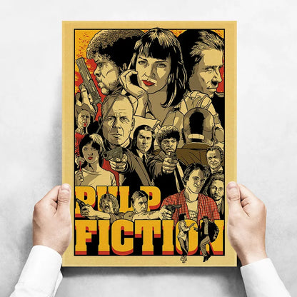 Fiction Movie Canvas Painting Posters Collection 2 - MASS FABRICATIONS 