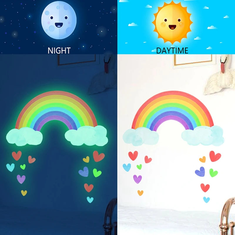 Rainbow Luminous Wall Stickers - MASS FABRICATIONS 