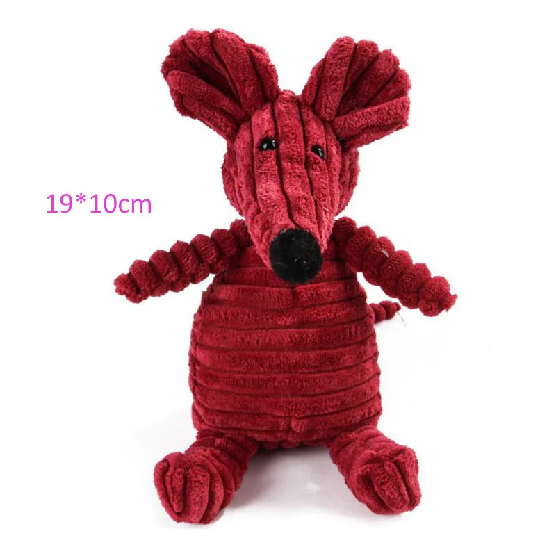 Animal Shape Plush Dog Toy - MASS FABRICATIONS 