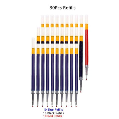 Retractable Gel Pen Set - MASS FABRICATIONS 