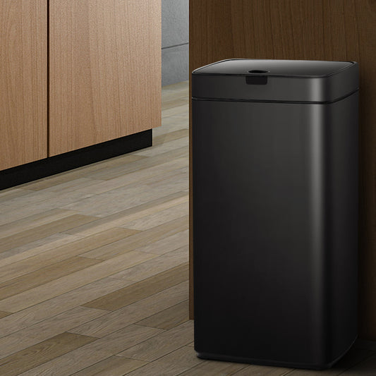 45L Automatic Motion Sensor Bin – Black