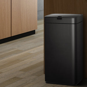 45L Automatic Motion Sensor Bin – Black