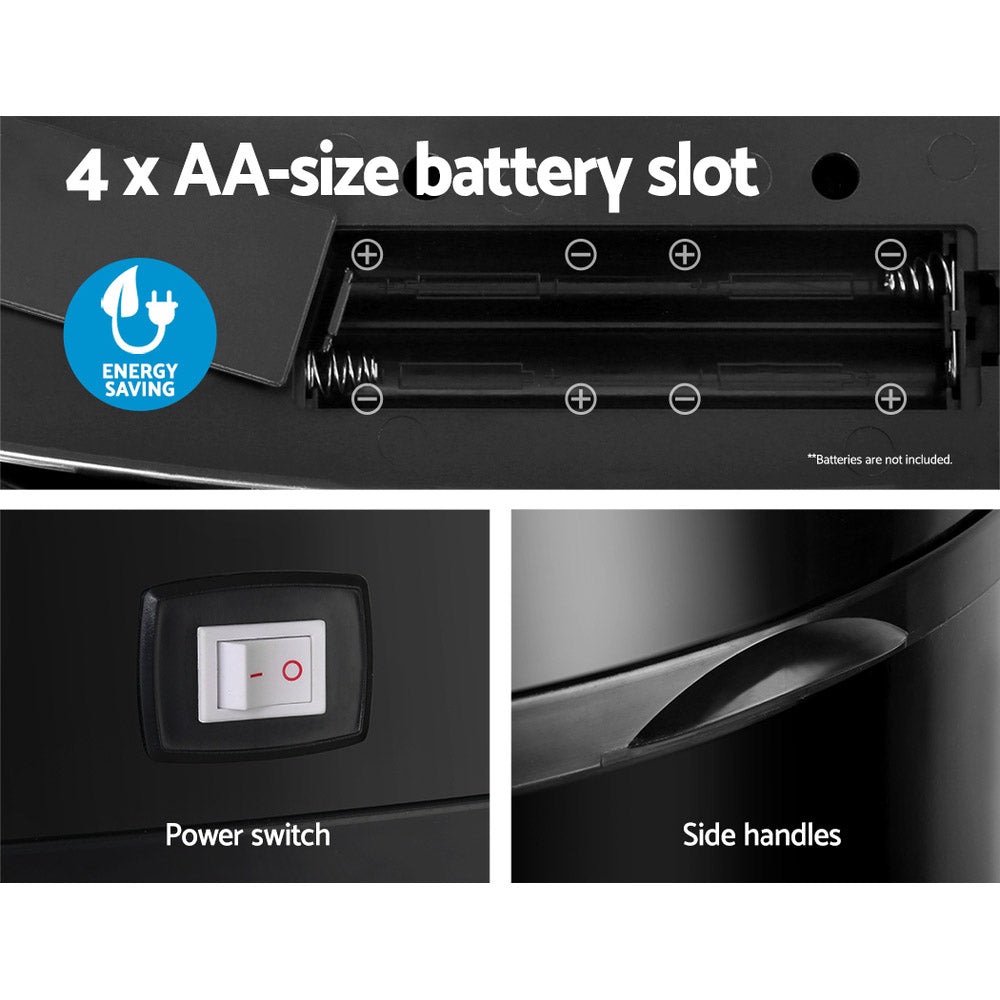 58L Automatic Motion Sensor Bin – Black