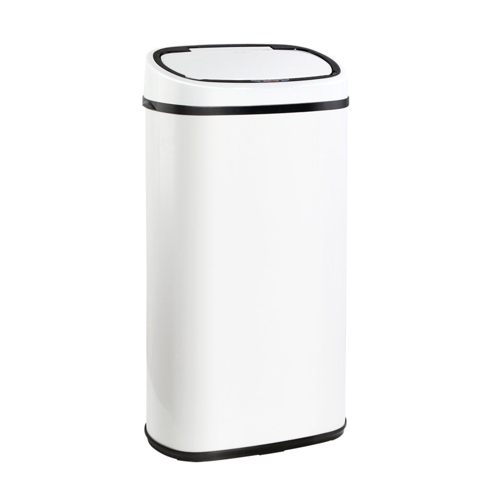 58L Automatic Motion Sensor Bin – White