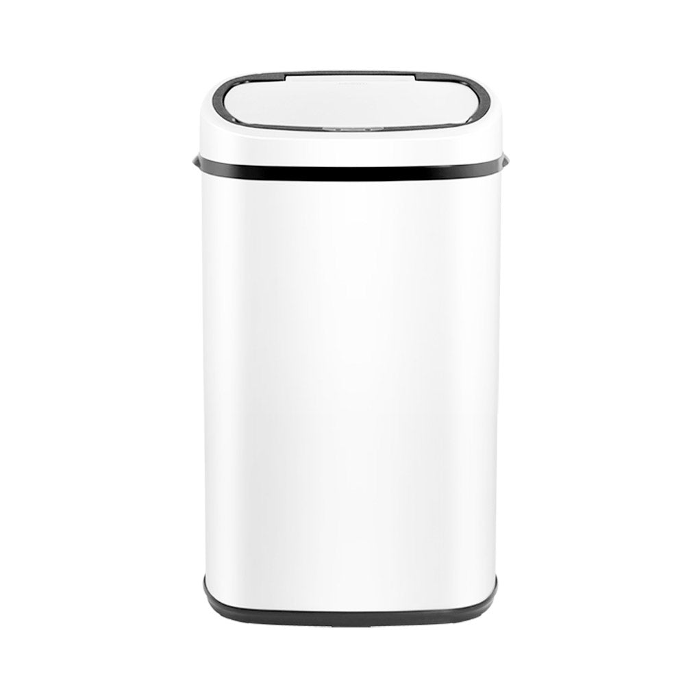 58L Automatic Motion Sensor Bin – White