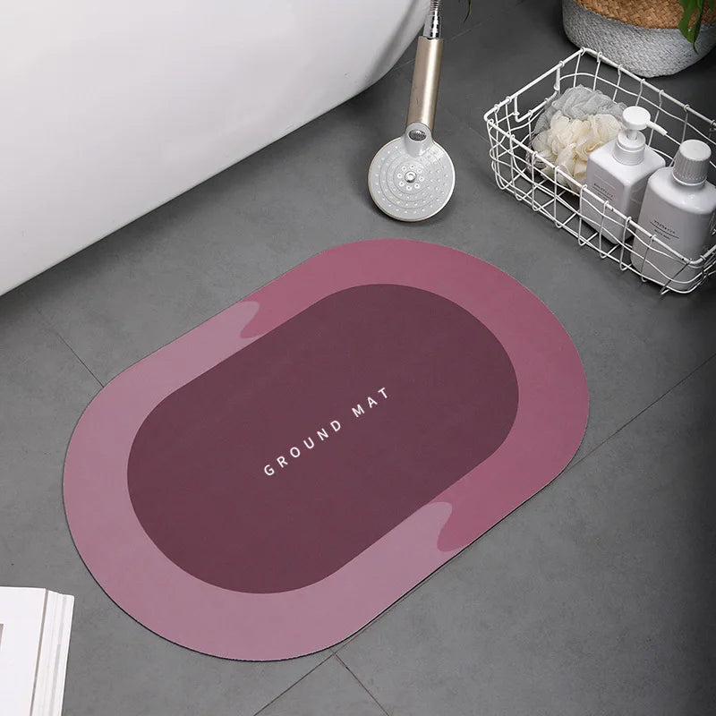 Absorbent Non Slip Bathroom / Kitchen Rug - MASS FABRICATIONS 