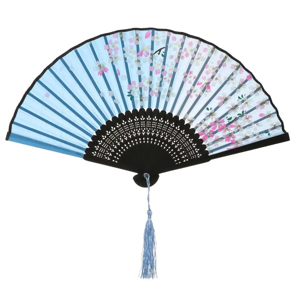 Bamboo Antique Folding Fan - MASS FABRICATIONS 