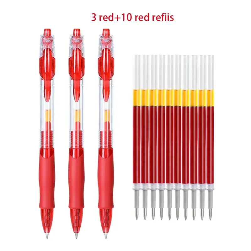 Retractable Gel Pen Set - MASS FABRICATIONS 