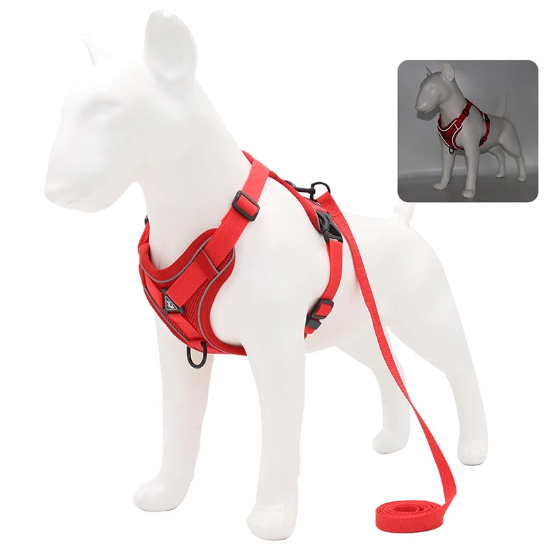 Adjustable Pet Harness Vest - MASS FABRICATIONS 