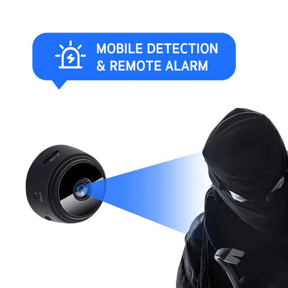 Mini Camera WiFi Wireless Monitoring Security Protection - MASS FABRICATIONS 