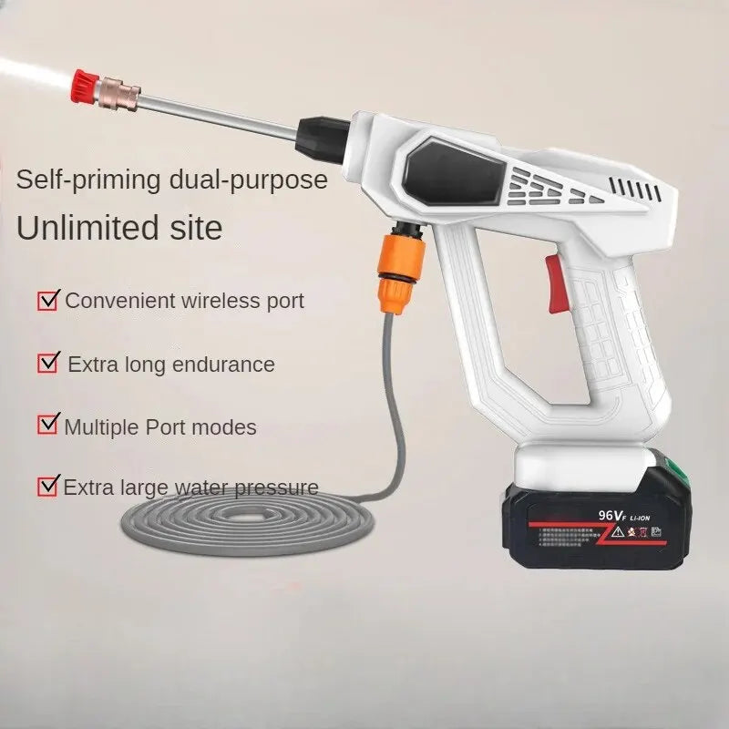 Rechargeable Cordless High Pressure Cleaner - MASS FABRICATIONS 