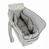 gray bag and mat image