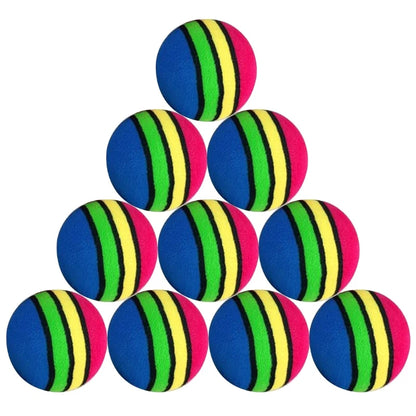 10Pcs Colorful Cat Toy Balls - MASS FABRICATIONS 