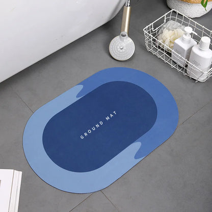 Absorbent Non Slip Bathroom / Kitchen Rug - MASS FABRICATIONS 