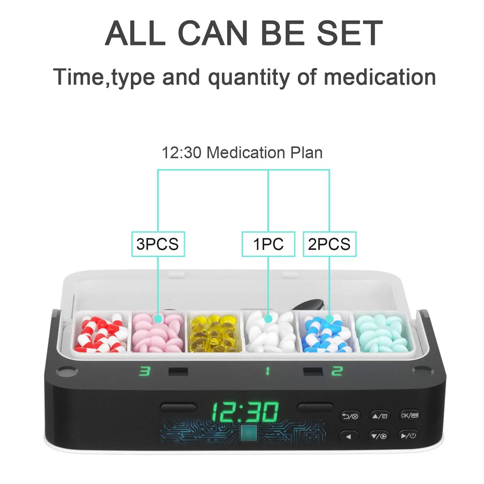 Smart Medication Reminder - Medicine Storage Box - MASS FABRICATIONS 