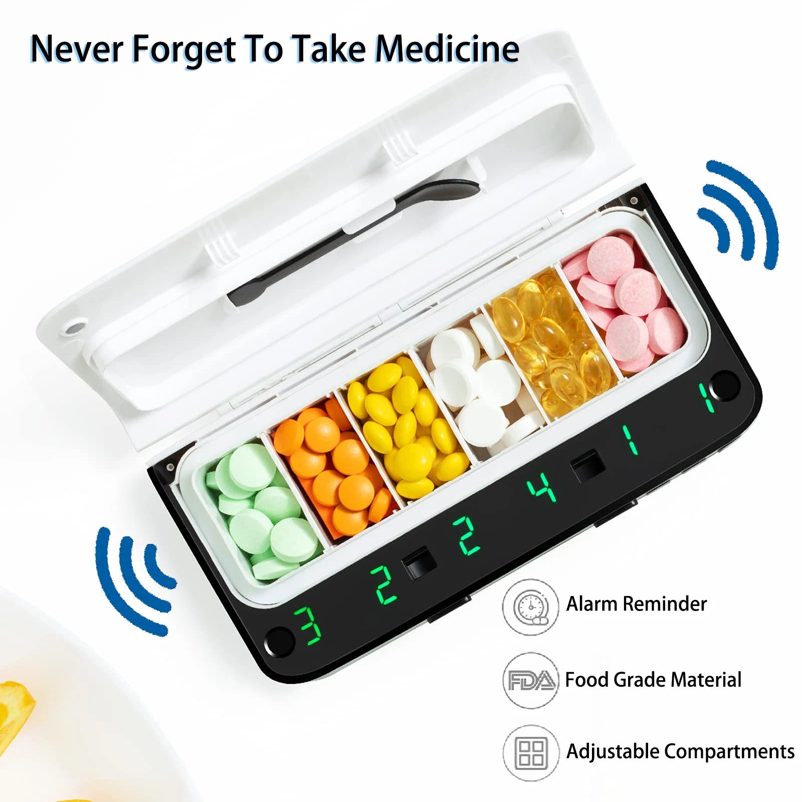 Smart Medication Reminder - Medicine Storage Box - MASS FABRICATIONS 