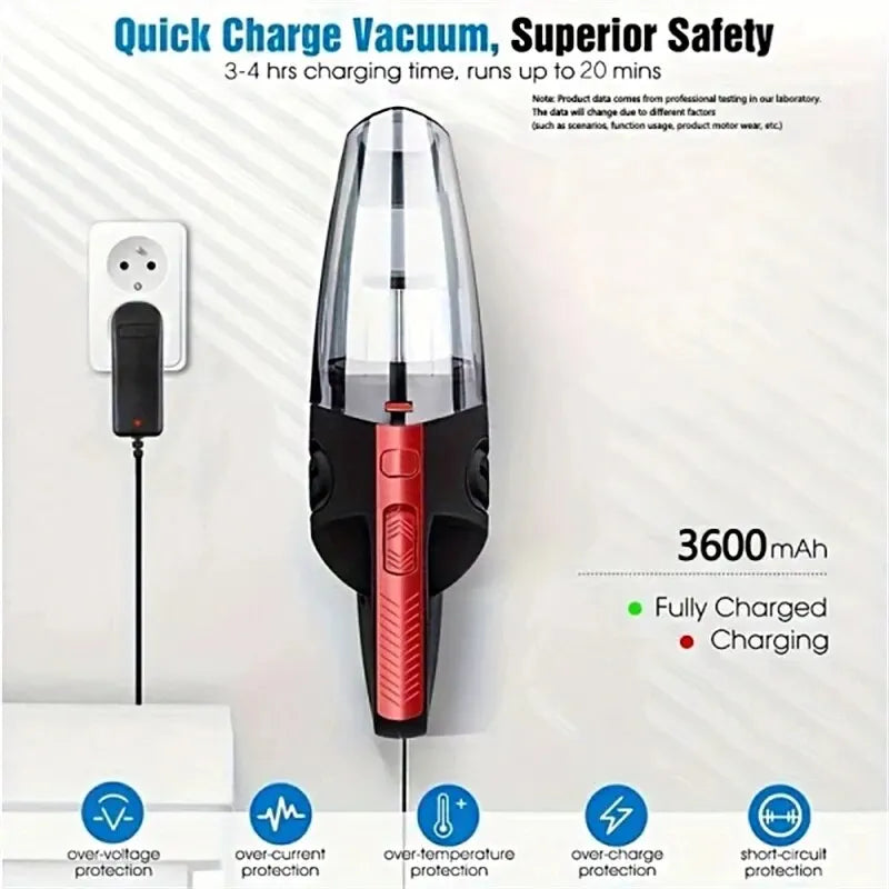 Portable Wireless Vacuum Cleaner - MASS FABRICATIONS 