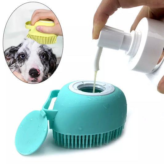 Pet Bathing Brush - MASS FABRICATIONS 