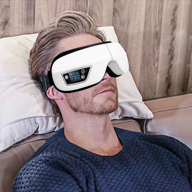 Eye Massager with Heat and Smart Airbag Technology - MASS FABRICATIONS 