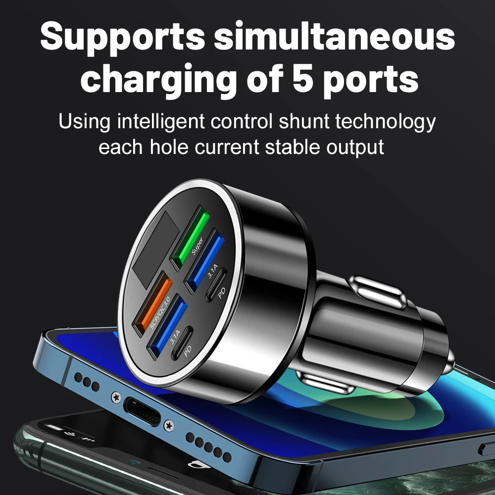 6 Ports Car Super Charger