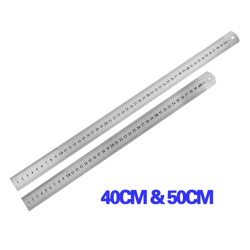 Stainless Steel Straight Ruler - MASS FABRICATIONS 