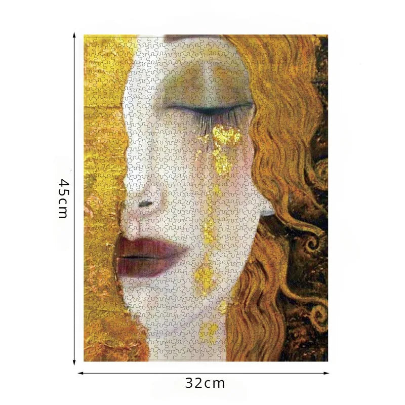 Golden Tears Paper Jigsaw Puzzle - Educational Games - MASS FABRICATIONS 