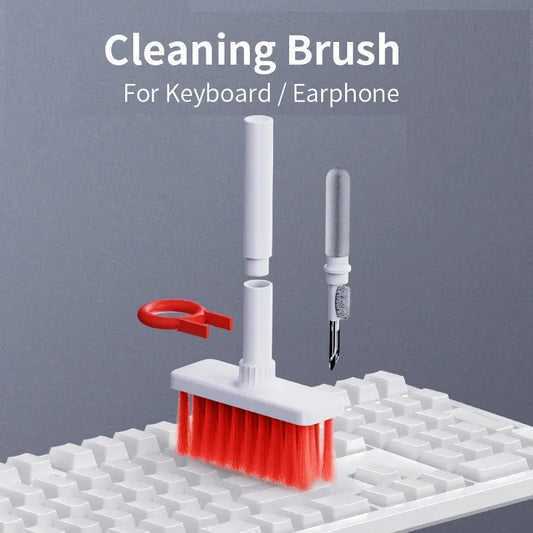 Multifunction Keyboard & Earphones Cleaning Brush Kit - MASS FABRICATIONS 