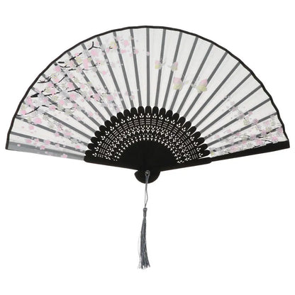 Bamboo Antique Folding Fan - MASS FABRICATIONS 