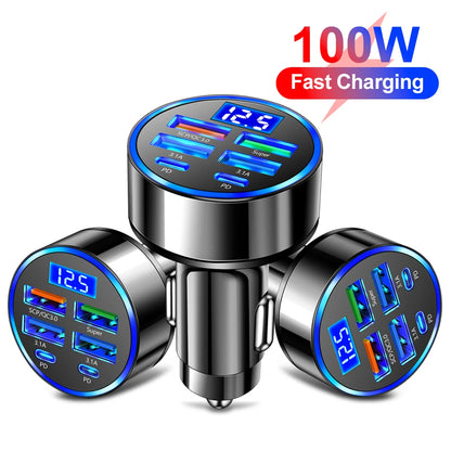 6 Ports Car Super Charger