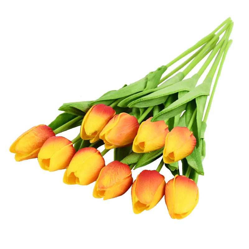 10PCS Tulip Artificial Flowers - MASS FABRICATIONS 