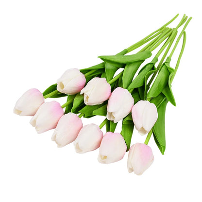 10PCS Tulip Artificial Flowers - MASS FABRICATIONS 