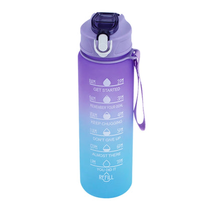 900ML Sports Water Bottle with Time Marker - MASS FABRICATIONS 