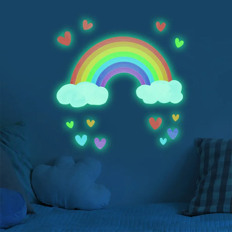 Rainbow Luminous Wall Stickers - MASS FABRICATIONS 