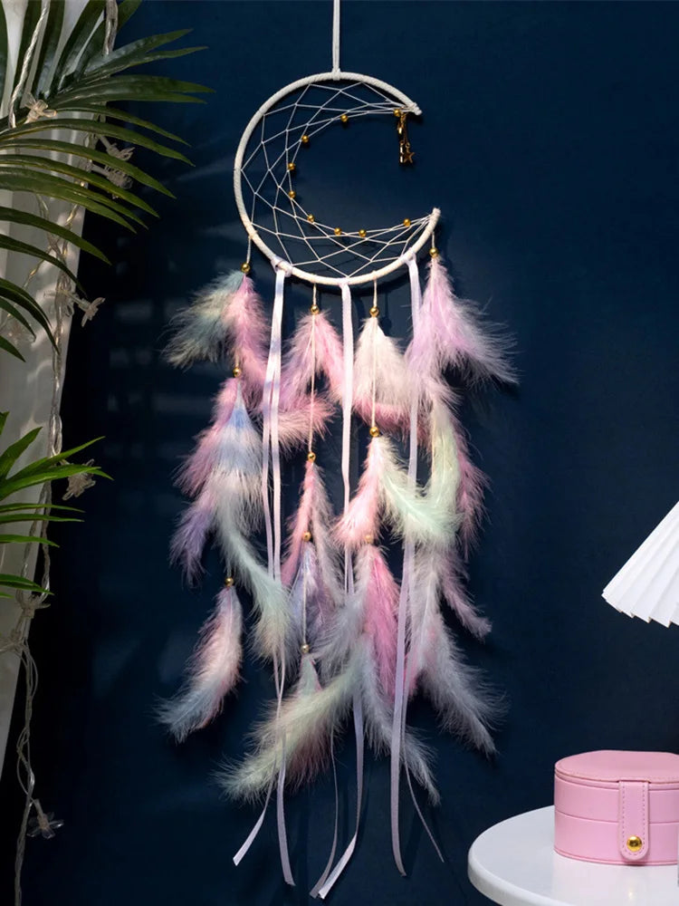 Hand-woven Dream Catcher Bedroom Wall Decoration - MASS FABRICATIONS 