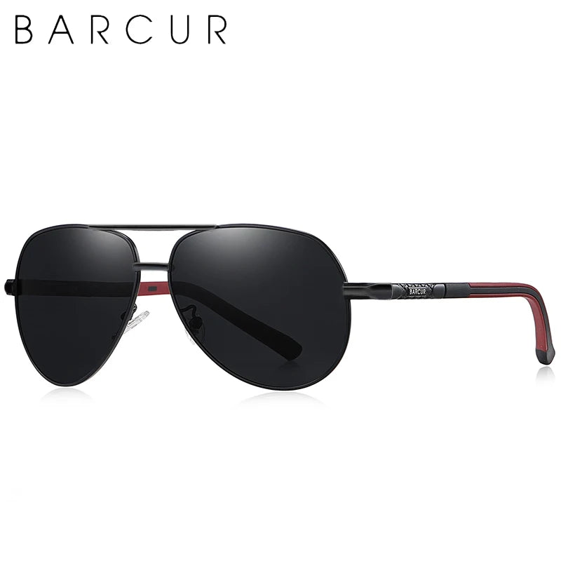 BARCUR Vintage Men's Sunglasses