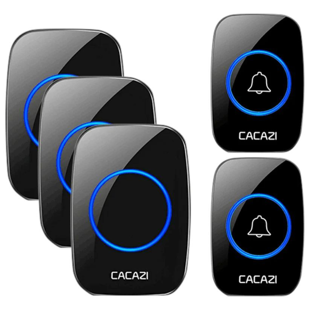 CACAZI Wireless Waterproof Doorbell - MASS FABRICATIONS 