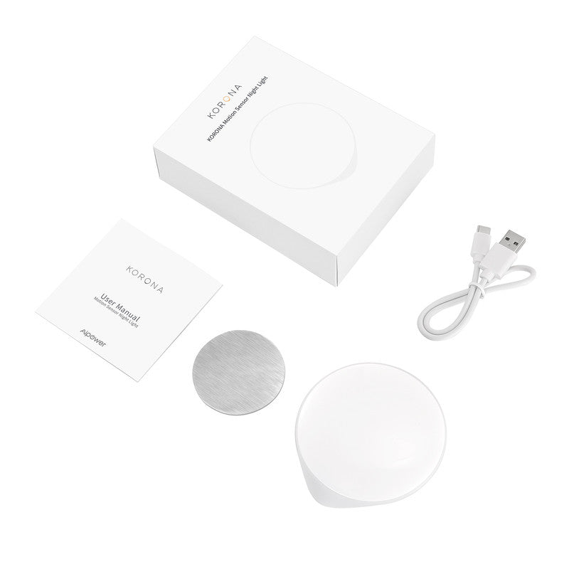 LED Motion Sensor Night Light – 3-Pack, 400-Day Battery