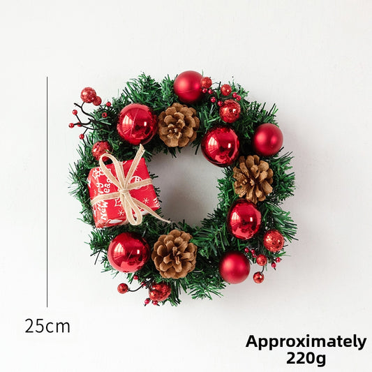 Christmas Door Wreath – Evergreen Pine & Cypress