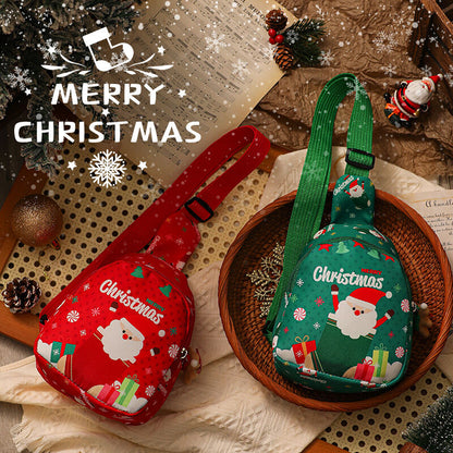 Aussie Christmas Sling Bag – Santa-Themed
