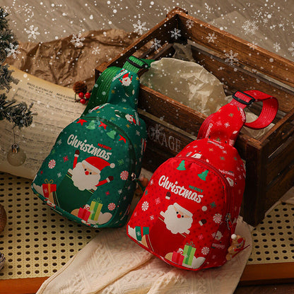 Aussie Christmas Sling Bag – Santa-Themed