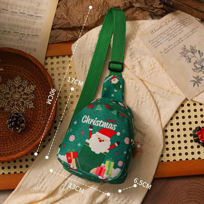 Aussie Christmas Sling Bag – Santa-Themed