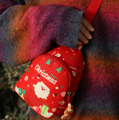 Aussie Christmas Sling Bag – Santa-Themed