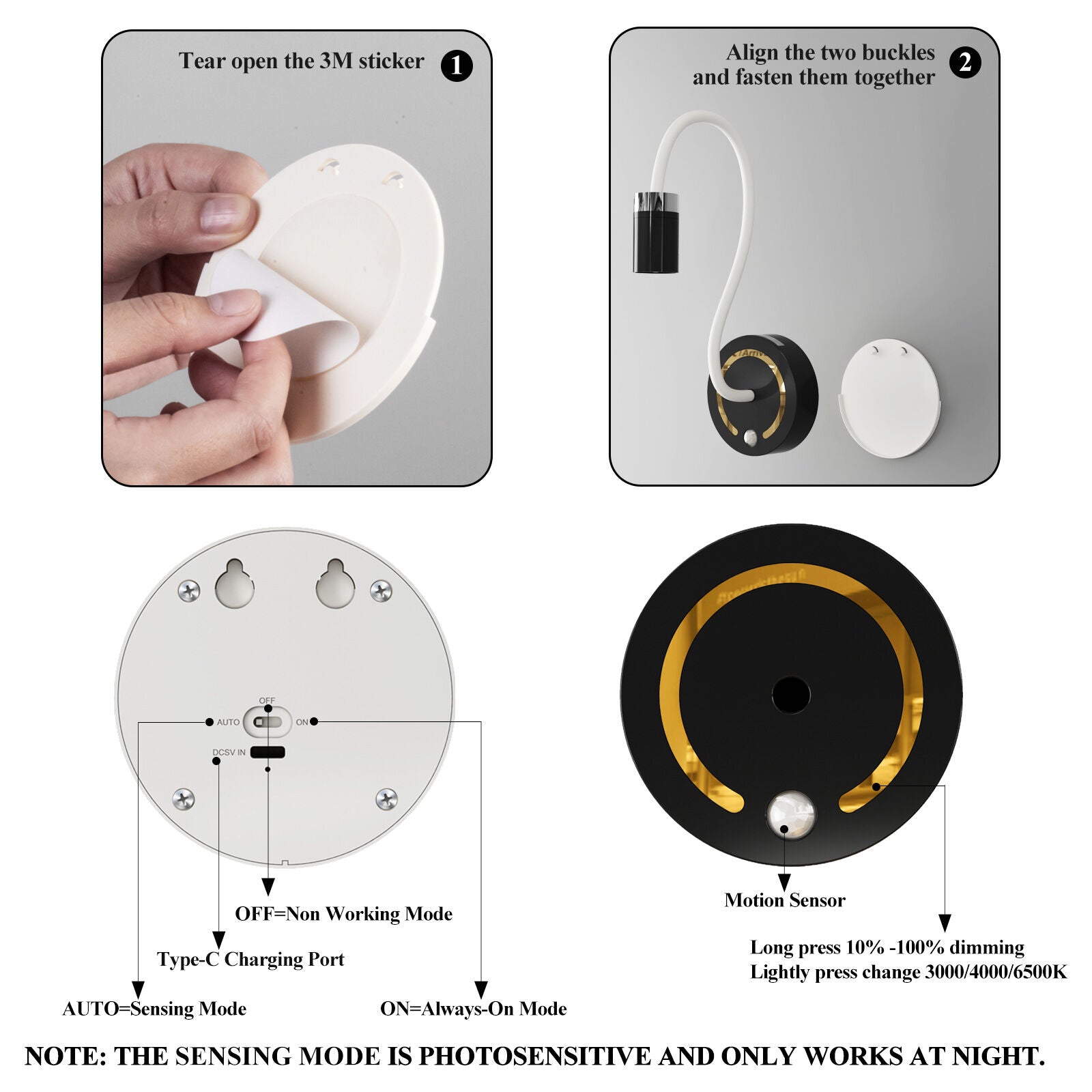 DIY Flexible Silicone Motion Sensor Night Light