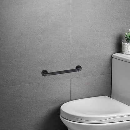 Matte Black Wall Grab Bar – 40cm