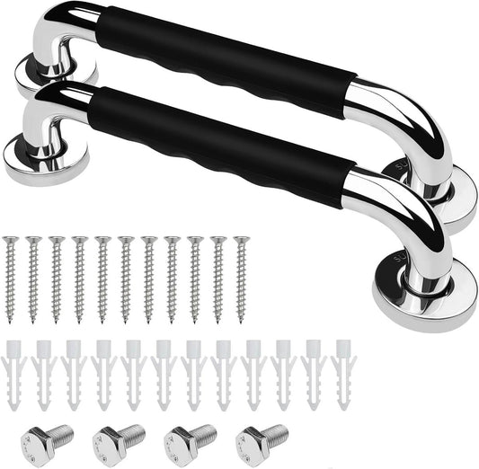 Stainless Steel Grab Bars – 2-Pack, 30cm