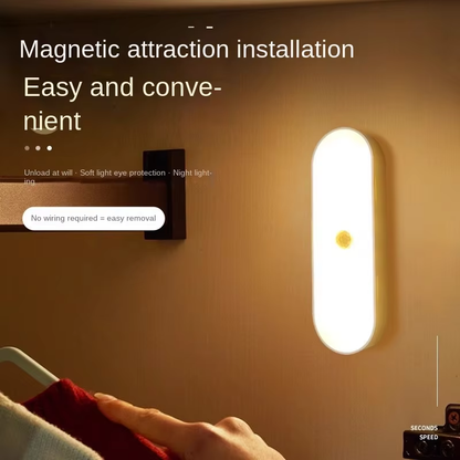 Wireless Motion Sensor Closet LED Lamp – White, Magnetic