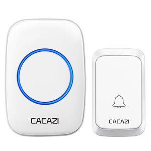Wireless Waterproof Doorbell - Black / White