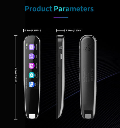 Smart AI Scan & Voice Translator Pen – 112+ Languages, Offline Mode
