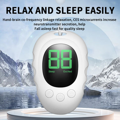 Handheld Microcurrent Sleep Aid Device – Black