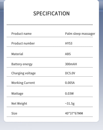 Handheld Microcurrent Sleep Aid Device – Green